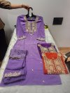Pragati By Vitara Crape Silk Size Combo Kurtis Set
